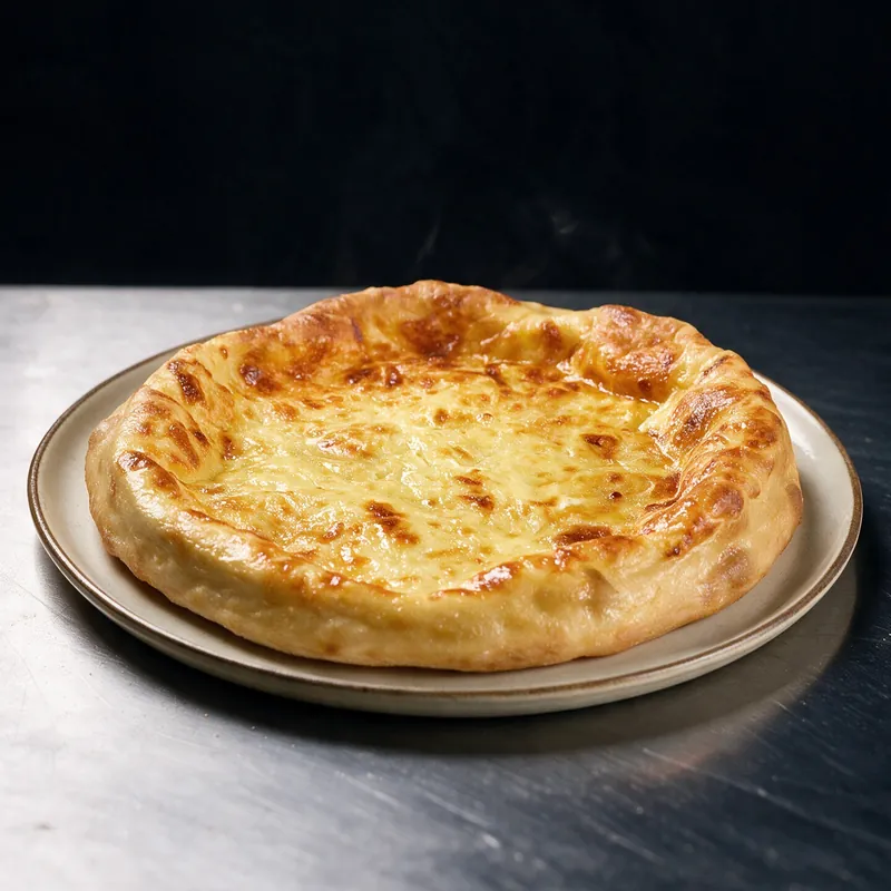 Megruli khachapuri (Georgian cuisine)
